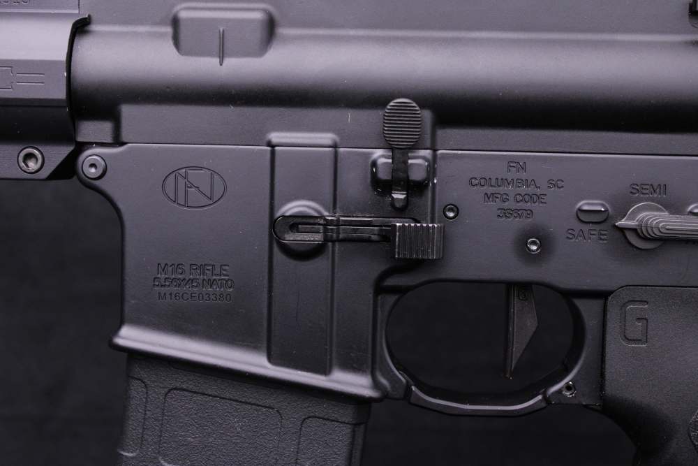 FN M16 5.56 16” Faxon Pencil BBL Geissele Centurion Arms Warcomp-img-21