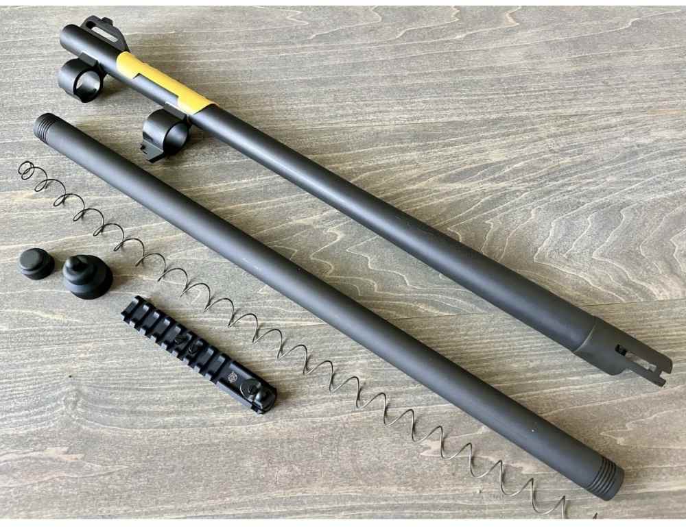 MOSSBERG 500 590 590A1 20” HEAVY WALLED BAYONET BARREL PRO XS SIGHTS 12-img-0