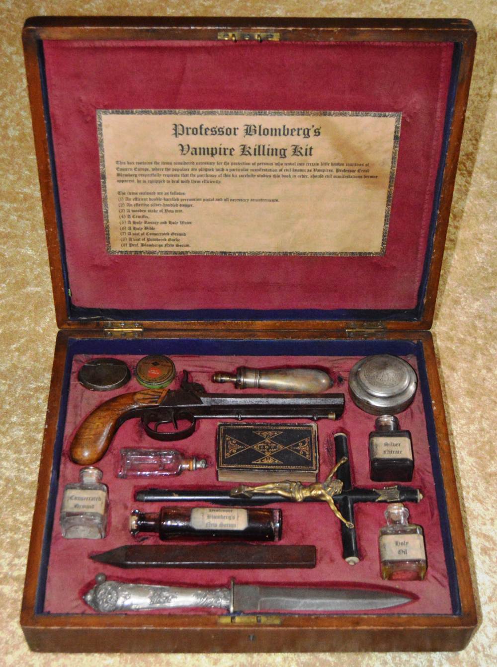 Professor Blomberg Vampire Killing Kit, 19th C and Later-img-0