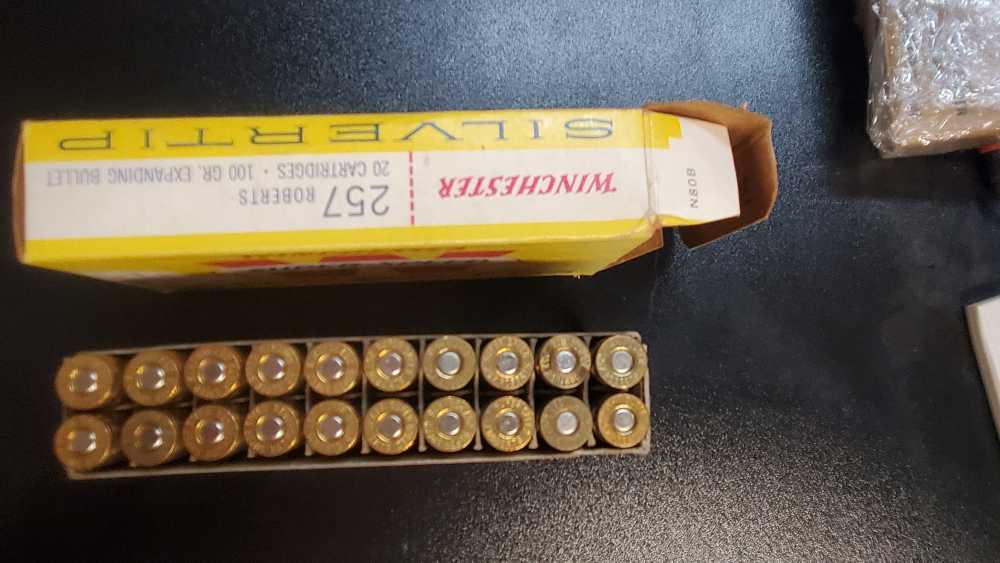 Winchester Super-Speed .257 Roberts 100gr Silvertip – Vintage Factory Ammo -img-2