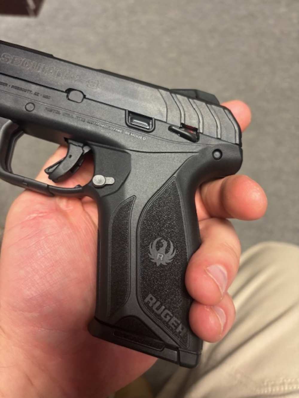 RUGER SECURITY-9 9MM 4INCH 15RD W/ VIRIDIAN LASER RED MANUAL SAFETY-img-4