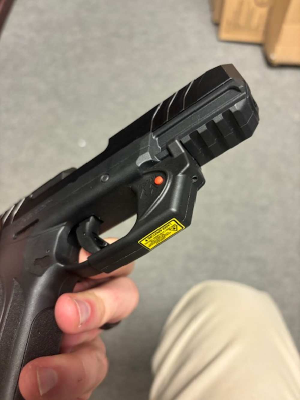 RUGER SECURITY-9 9MM 4INCH 15RD W/ VIRIDIAN LASER RED MANUAL SAFETY-img-3