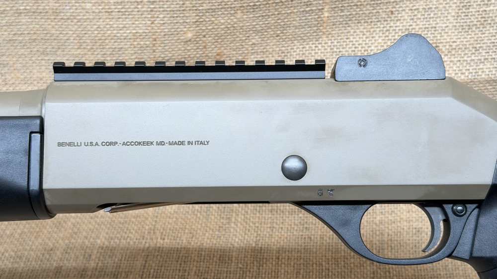 Benelli M4 Tactical 12ga FDE 18.5" 11788 922R DONE 7+1 5 Pos Stock LAYAWAY-img-9