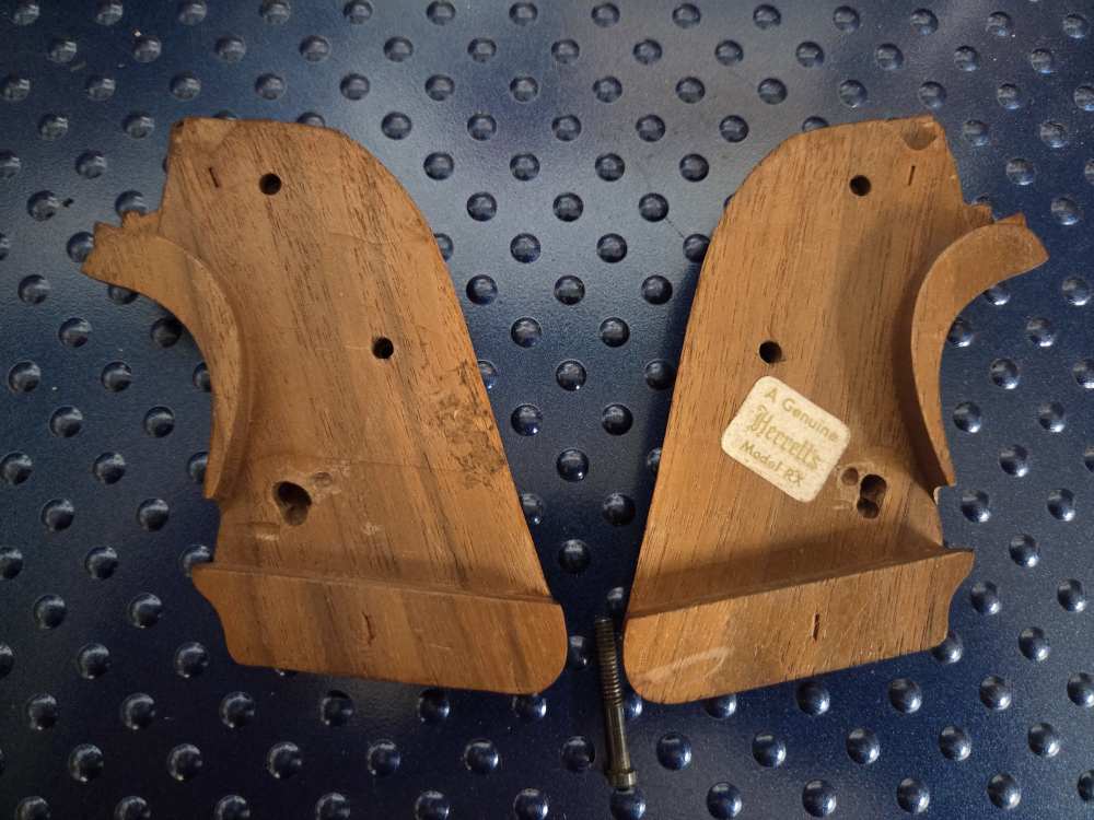Vintage Herrett's Grips for a Ruger Single Action Old 3 screw frame  Mod RX-img-6