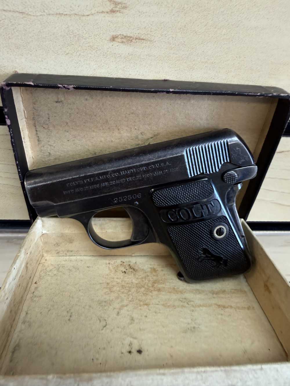 Colt Model 1908 Vest Pocket .25 ACP with Original box -img-6