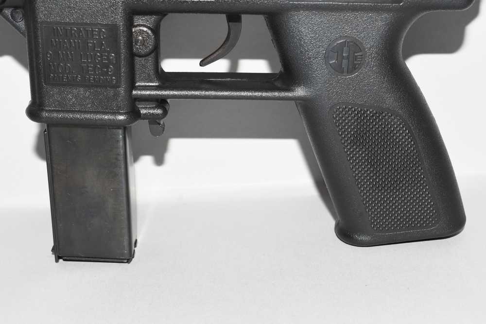 Nice Intratec Tec-9 Tec9 Semi Auto 9mm Pistol 3" W Flash Hider Brl Ext-img-7