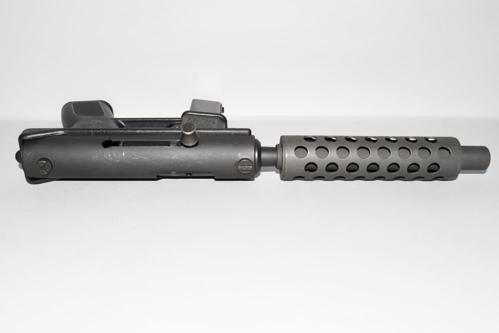 Nice Intratec Tec-9 Tec9 Semi Auto 9mm Pistol 3" W Flash Hider Brl Ext-img-11