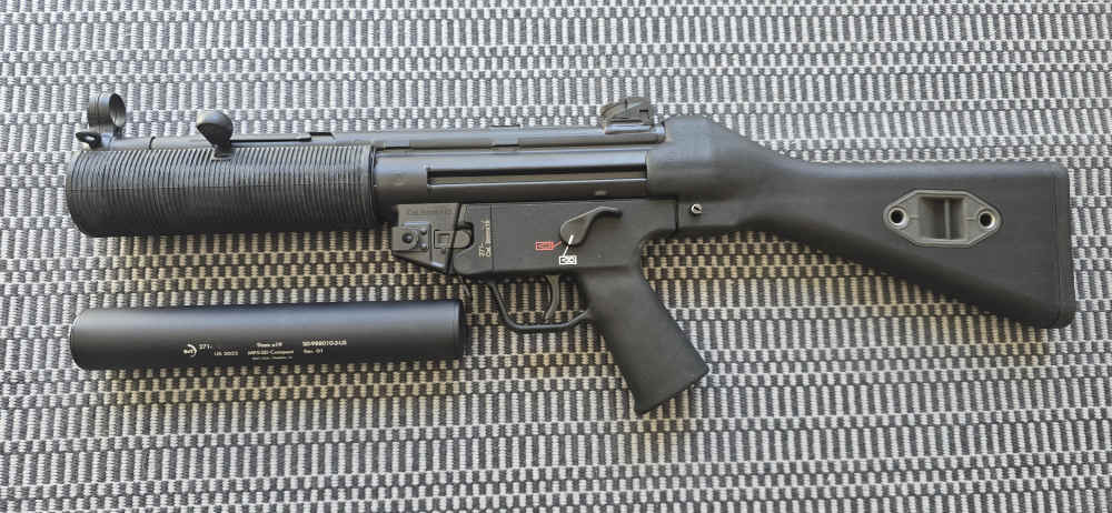 H&K SP5-SD MP5-SD Integral COMPACT suppressor.  B&T build. 1 of 100 -img-2
