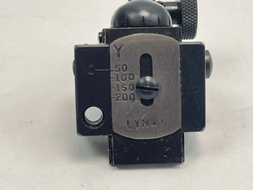 Vintage Lyman 57-C Receiver Peep Rifle Sight 30 US Carbine Aperture NOS-img-9