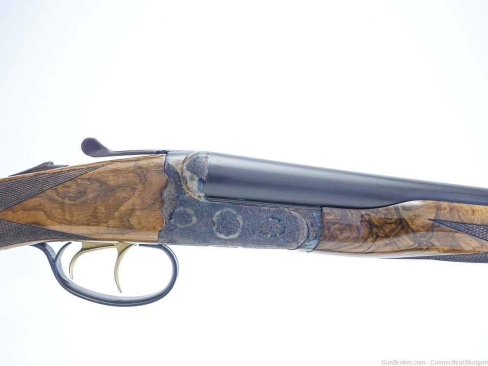 CSMC - Christian Hunter, SxS, 20ga. 28" Barrels with Screw-in Choke Tubes.-img-0