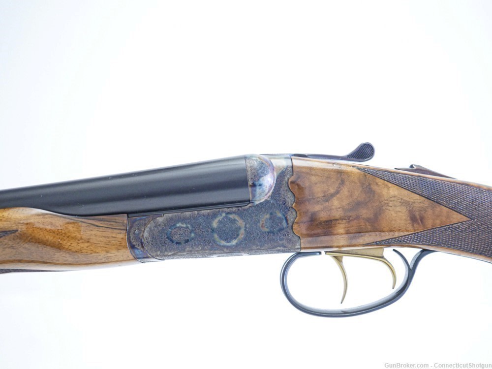 CSMC - Christian Hunter, SxS, 20ga. 28" Barrels with Screw-in Choke Tubes.-img-1