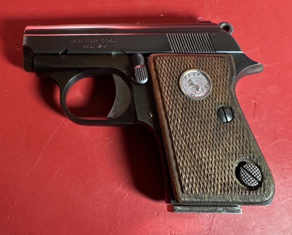 1960s Colt Junior .25 ACP 2.25" MADE IN SPAIN. Box. Manual. Excellent Cond-img-12
