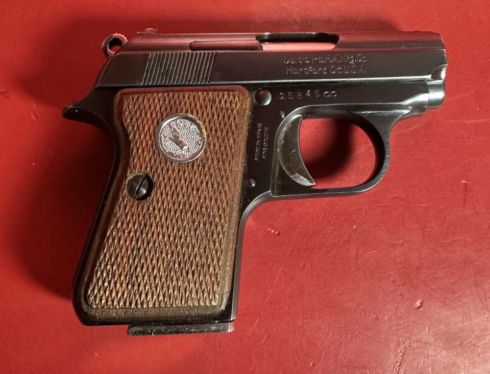 1960s Colt Junior .25 ACP 2.25" MADE IN SPAIN. Box. Manual. Excellent Cond-img-11