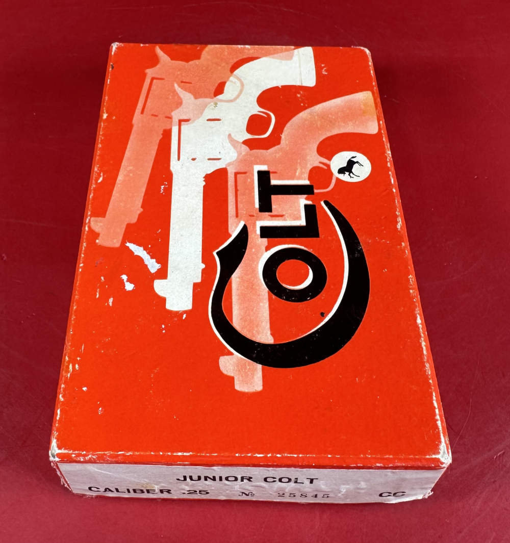 1960s Colt Junior .25 ACP 2.25" MADE IN SPAIN. Box. Manual. Excellent Cond-img-13