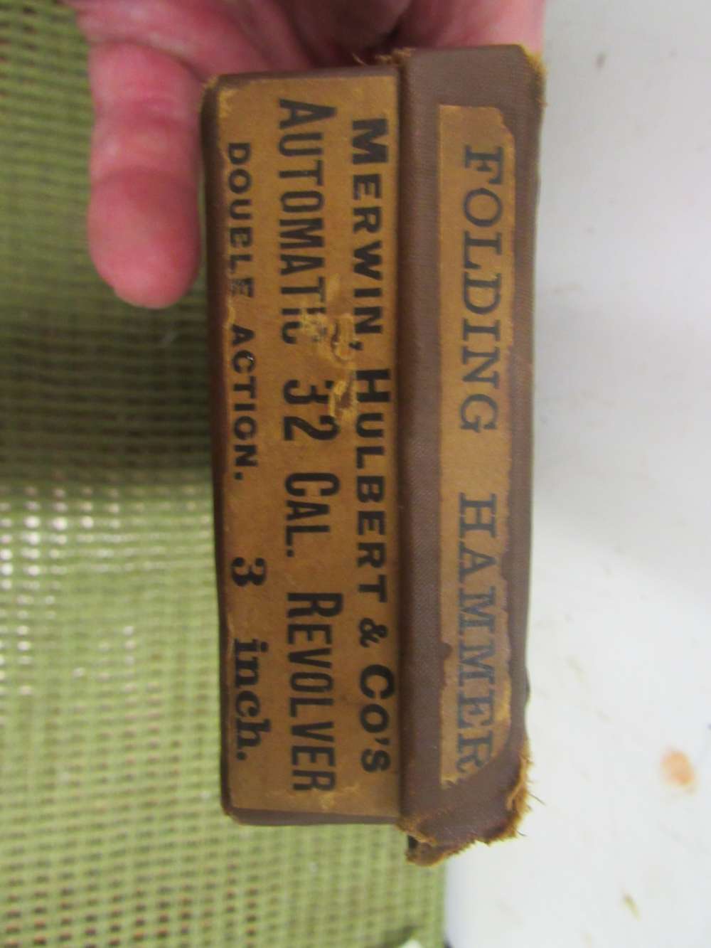 Merwin, Hulbert & Co. .32 Caliber Blued Folding Hammer Pocket Revolver Box-img-2