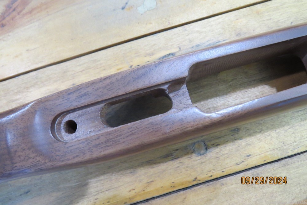 Remington 700 LEFT HAND LH Varmint Stock Heavy barrel channel Walnut S/A-img-14