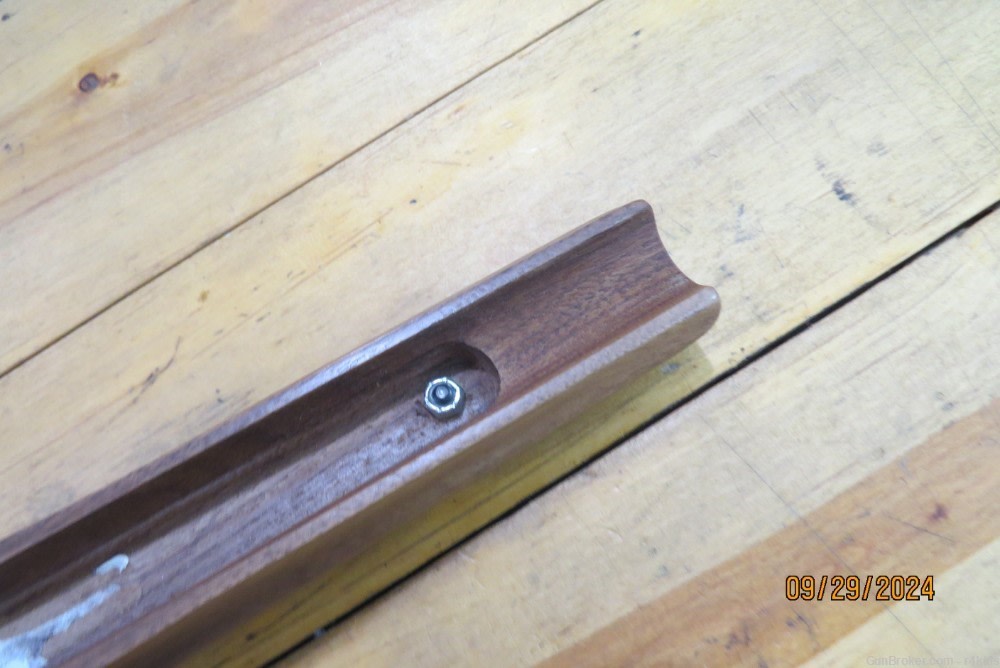 Remington 700 LEFT HAND LH Varmint Stock Heavy barrel channel Walnut S/A-img-24