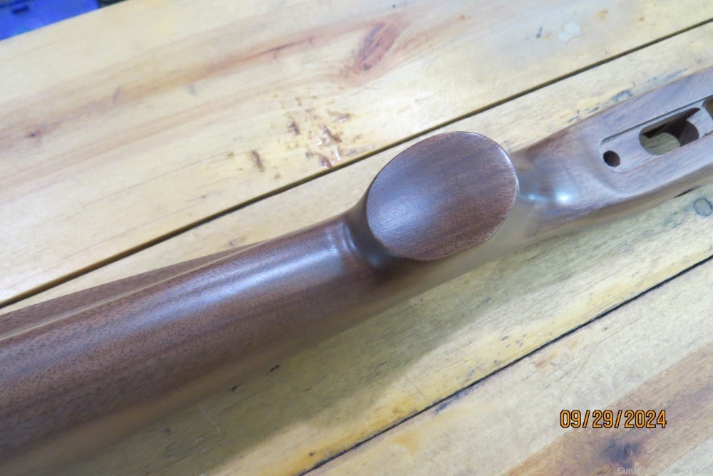 Remington 700 LEFT HAND LH Varmint Stock Heavy barrel channel Walnut S/A-img-12