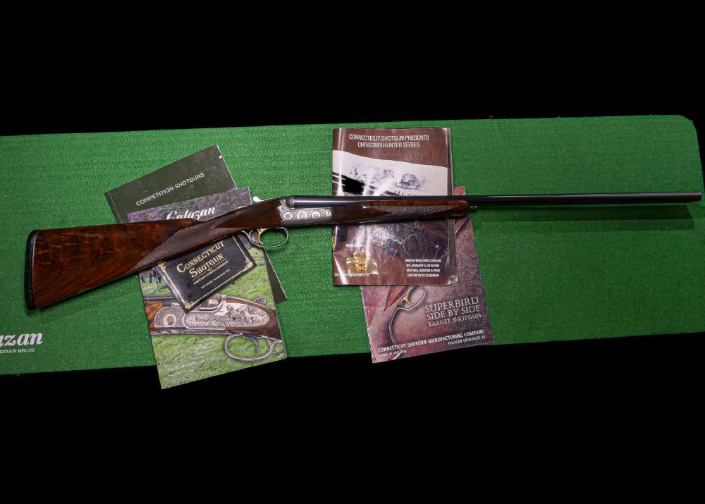 CSMC - Christian Hunter, SxS, 20ga. 28" Barrels with Screw-in Choke Tubes. -img-13
