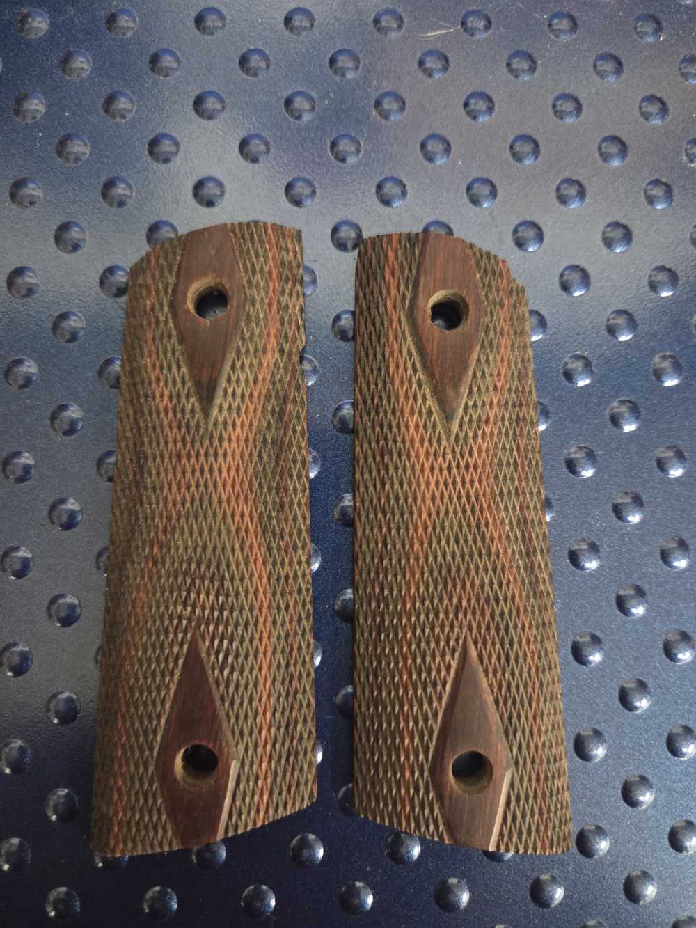 1911 Custom Small Hands Grips in Beautiful Wood-img-0
