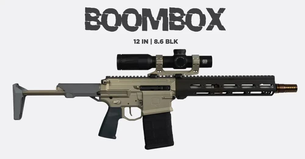 Q Boom Box 8.6 Blackout 12.5" SBR-img-1