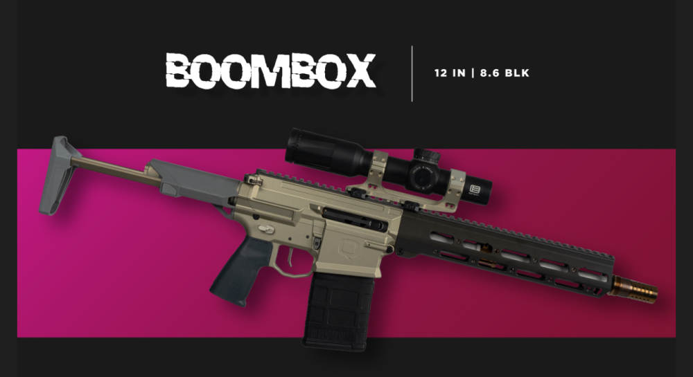 Q Boom Box 8.6 Blackout 12.5" SBR-img-2