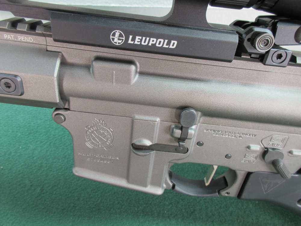 Springfield Armory Saint Victor rifle 5.56mm 16" brl. Leupold scope-img-1