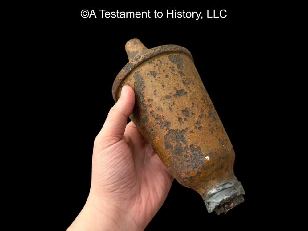 WWII GERMAN PANZERFAUST KLEIN- ORIGINAL- VERY GOOD CONDITION WW2 INERT-img-6