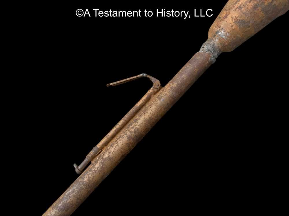 WWII GERMAN PANZERFAUST KLEIN- ORIGINAL- VERY GOOD CONDITION WW2 INERT-img-2