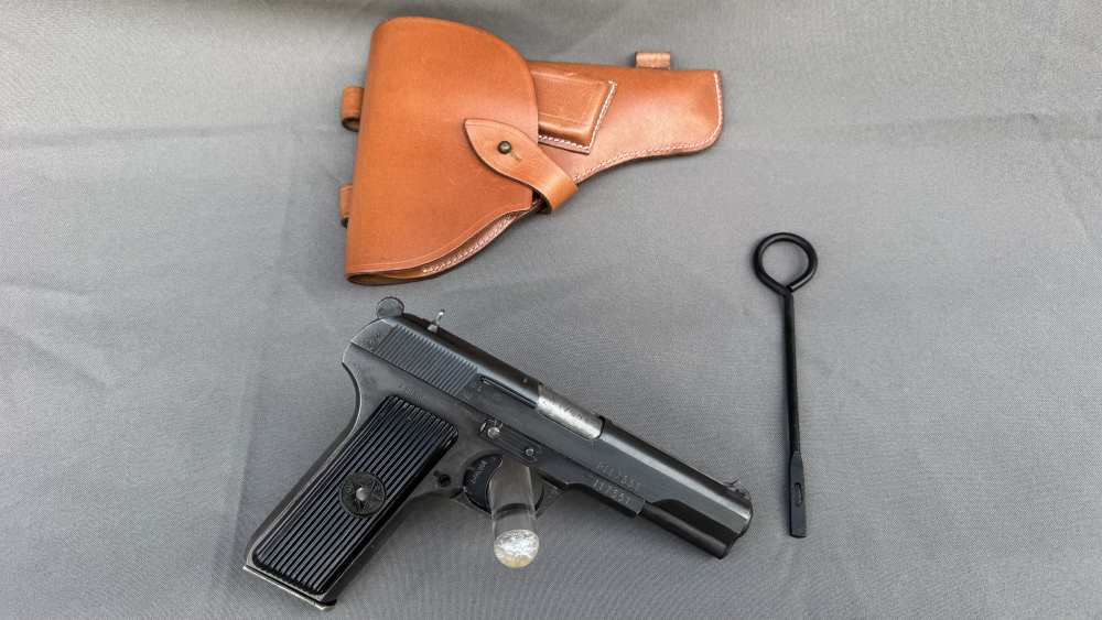Yugo M57  Matching Numbers w/ Reproduction Holster-img-0