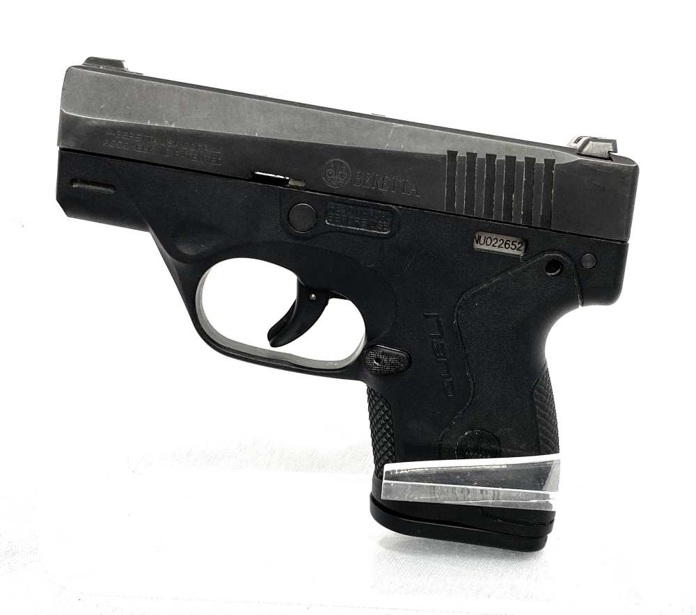 BERETTA BU9 NANO - 9MM LUGER (9x19 PARA) - 6 ROUNDS - 3.07 "-img-0