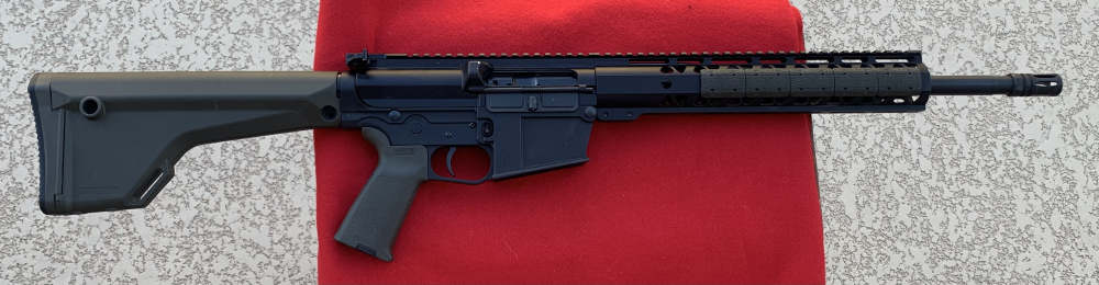 Nice Tennessee Arms AR-308, 16", blued/ODG, 308 Win-img-0