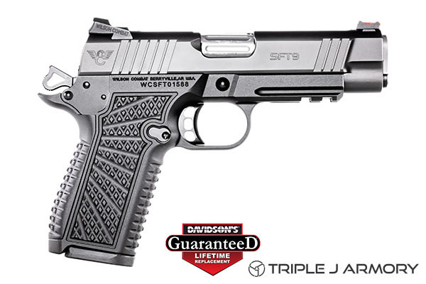 Wilson Combat SFT9 Compact 9mm Luger Pistol Black Armor Tuff-img-3