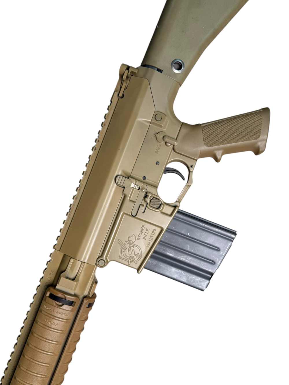 KAC M110 Clone Rifle – Factory M110 Upper – KG Coat – Tanodized SR15 SR25-img-5