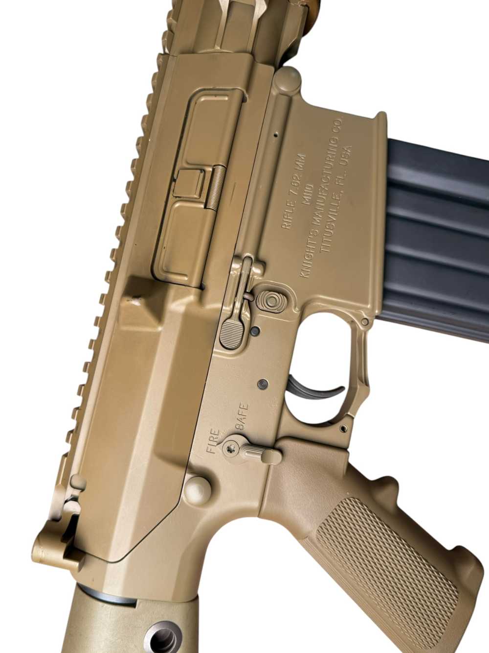 KAC M110 Clone Rifle – Factory M110 Upper – KG Coat – Tanodized SR15 SR25-img-8