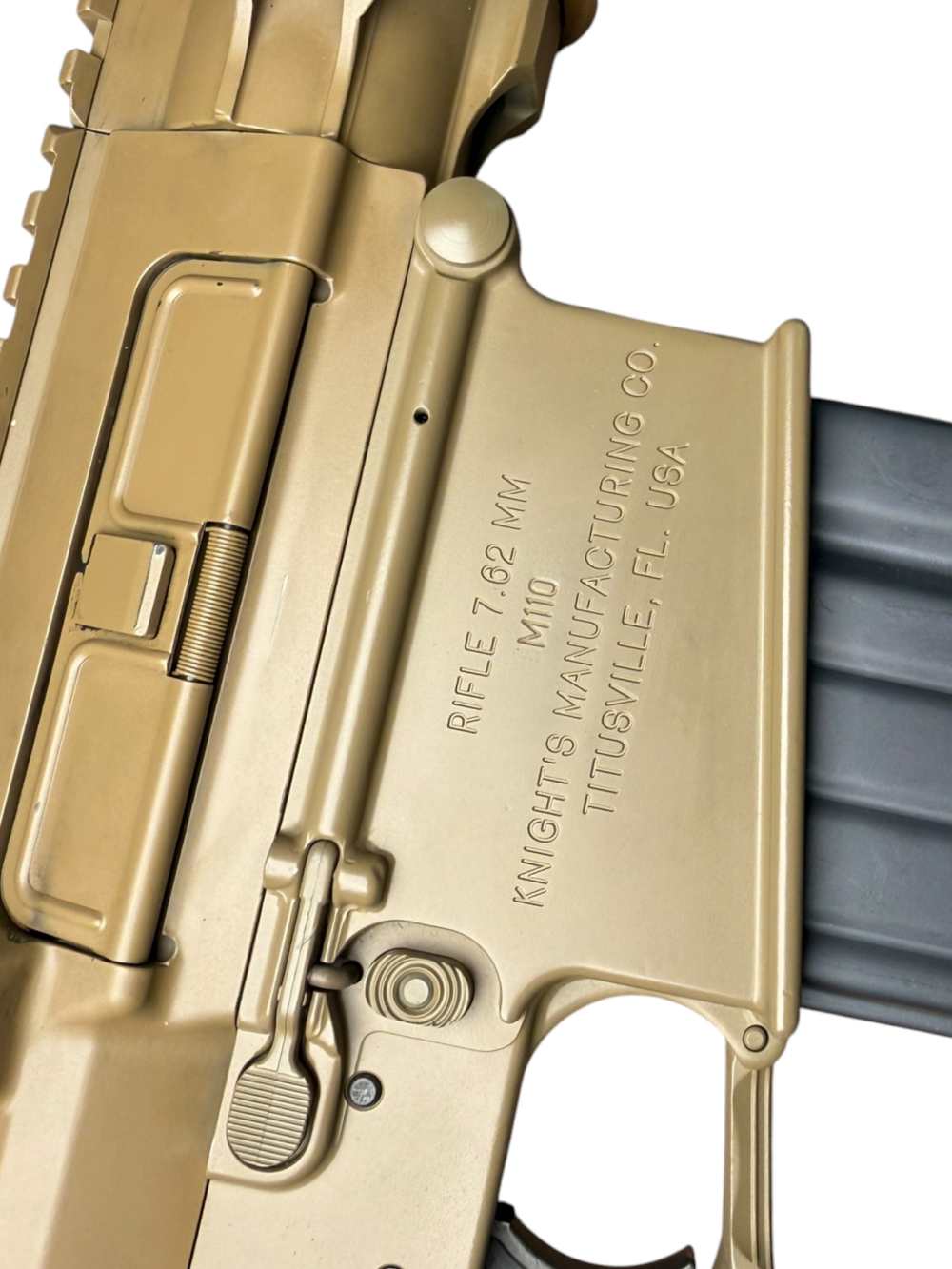 KAC M110 Clone Rifle – Factory M110 Upper – KG Coat – Tanodized SR15 SR25-img-9
