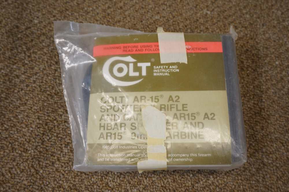 NOS Colt AR-15 A2 Pre Ban HBAR Sporter 223 5.56 PreBan Mag Sling Paperwork-img-25
