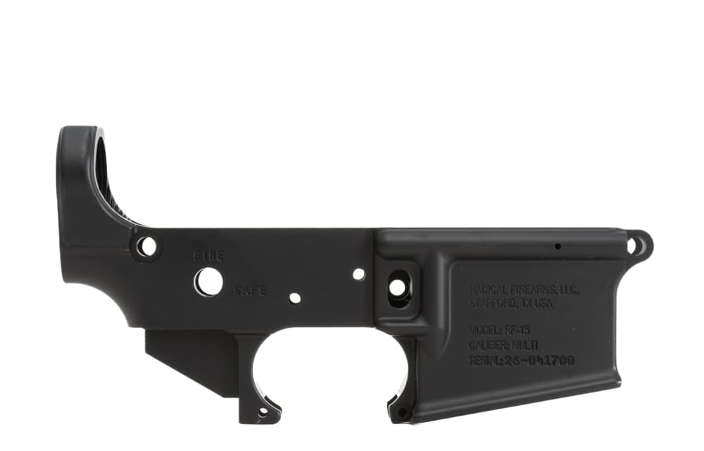 Radical Firearms FLRF00966 RF-15 Stripped Lower Multi-Cal Black Anodized-img-1