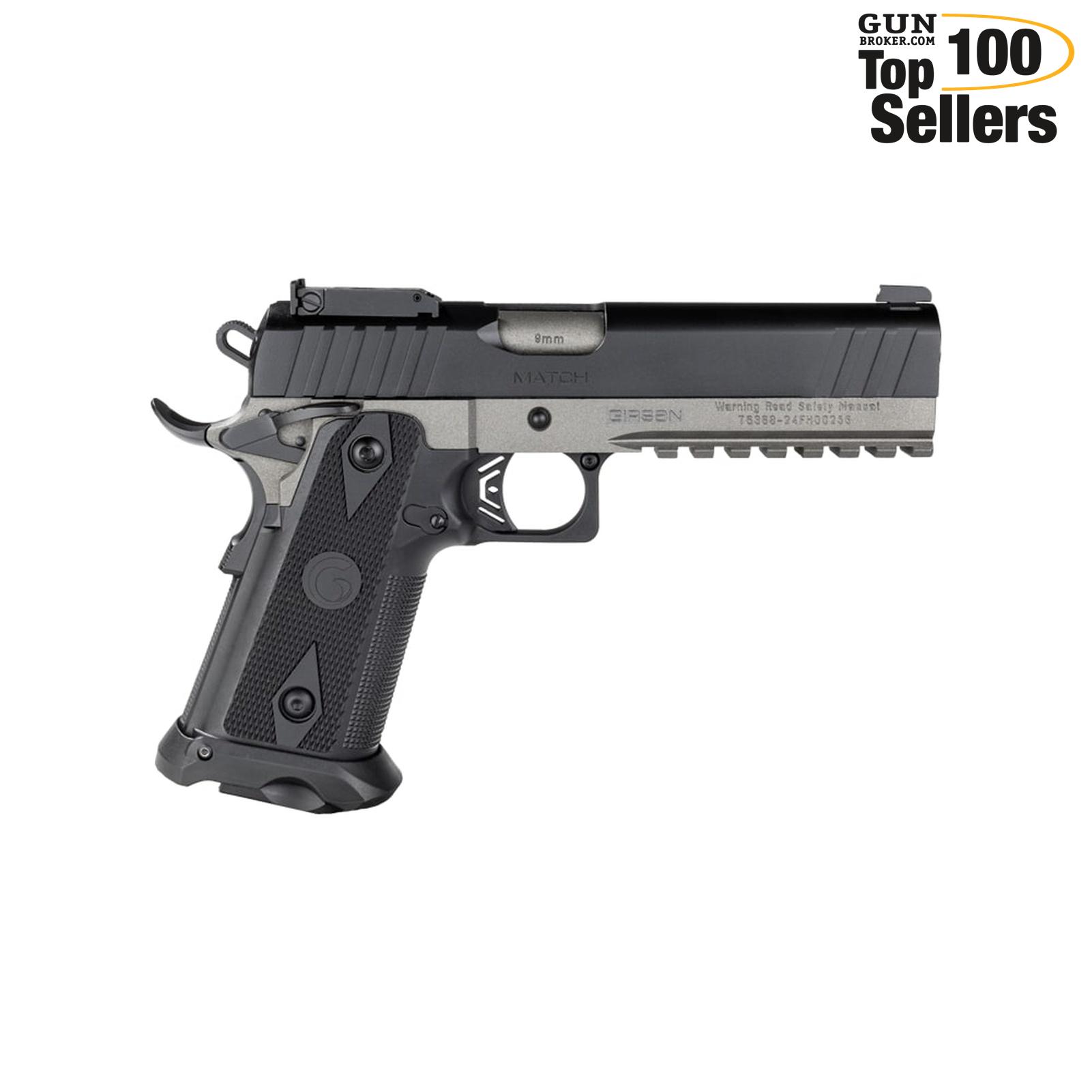 GIRSAN Witness2311 Match 9mm Luger 5in 17rd/20rd Semi-Auto Pistol (395029)-img-0