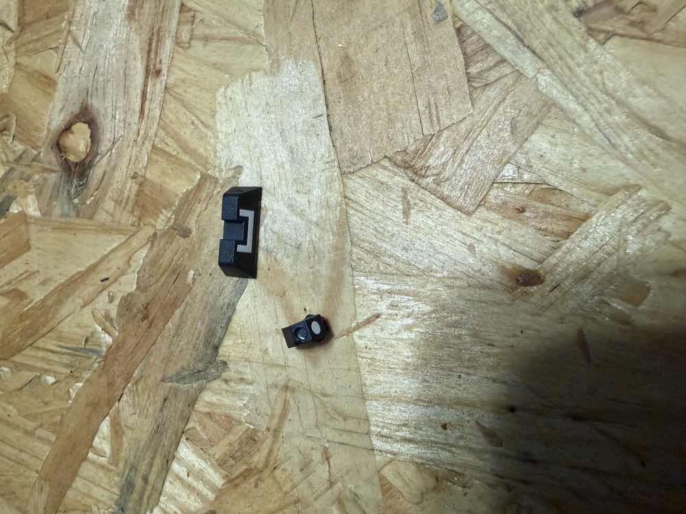 Glock 42 .380 Auto Factory Black Sights Front Back-img-0