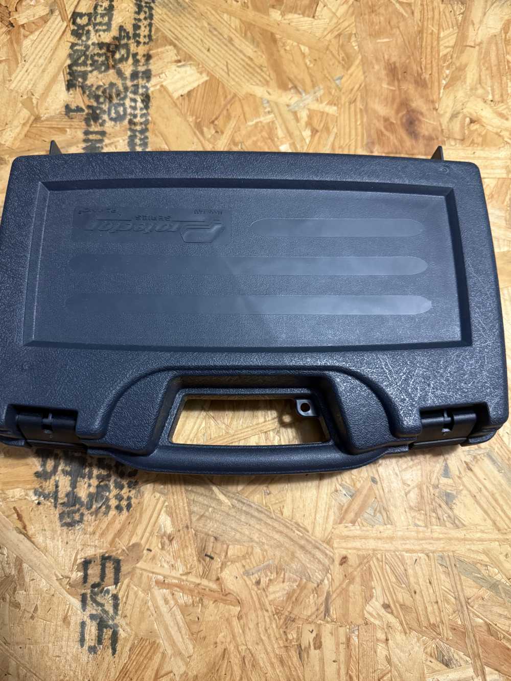 Plano Single Handgun Case Plastic Navy Blue-img-0
