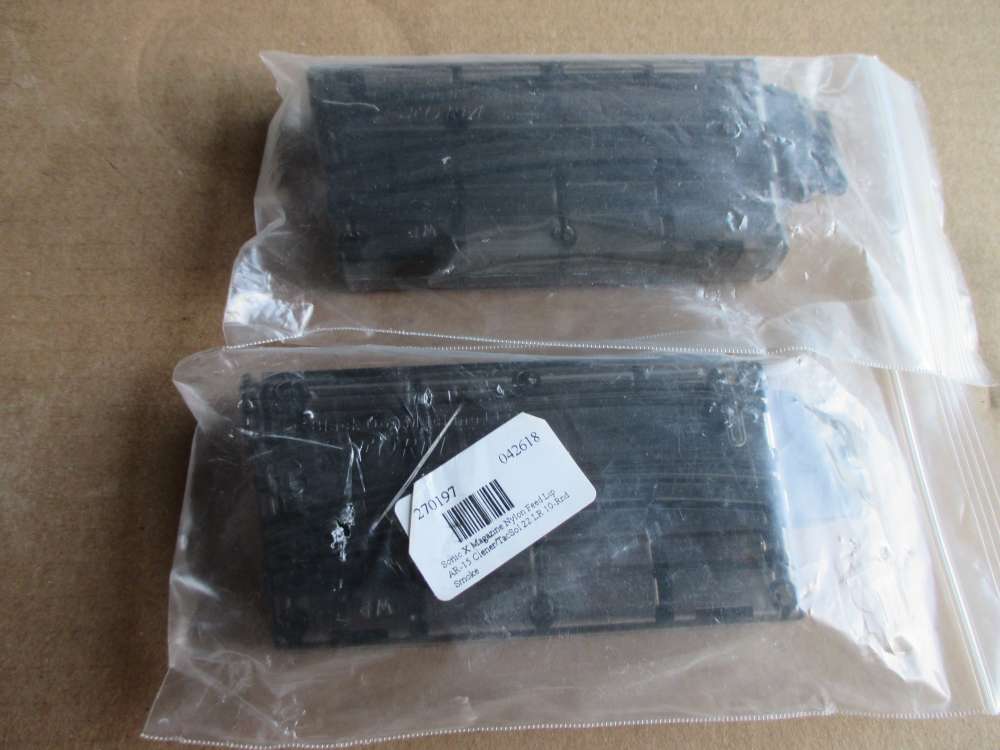 Two 10-Round .22LR Conversion Magazines for AR-15 - NEW -img-0