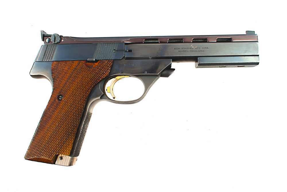 High Standard Victor 22 LR Target Pistol 5.5" Hamden-img-2
