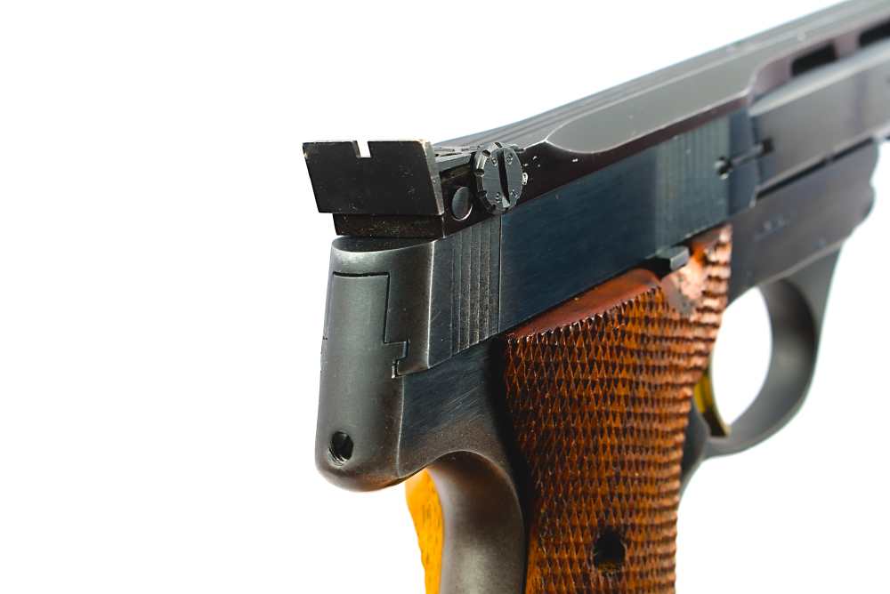 High Standard Victor 22 LR Target Pistol 5.5" Hamden-img-3