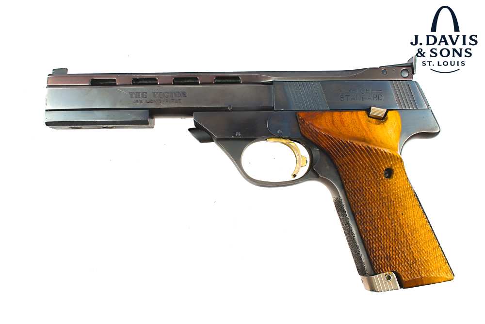High Standard Victor 22 LR Target Pistol 5.5" Hamden-img-0