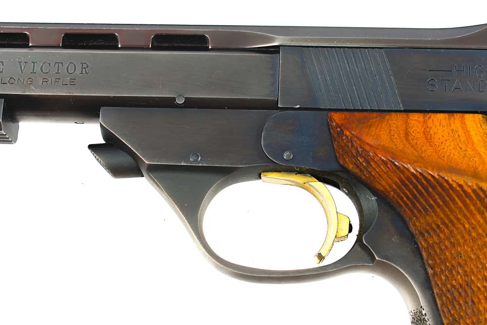 High Standard Victor 22 LR Target Pistol 5.5" Hamden-img-16