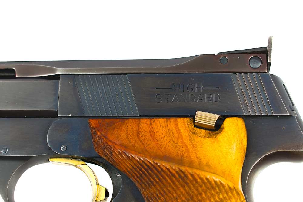 High Standard Victor 22 LR Target Pistol 5.5" Hamden-img-15