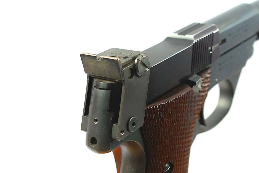 High Standard Model 107 Military Olympic 22 Short 6.75" Pistol (C&R)-img-3