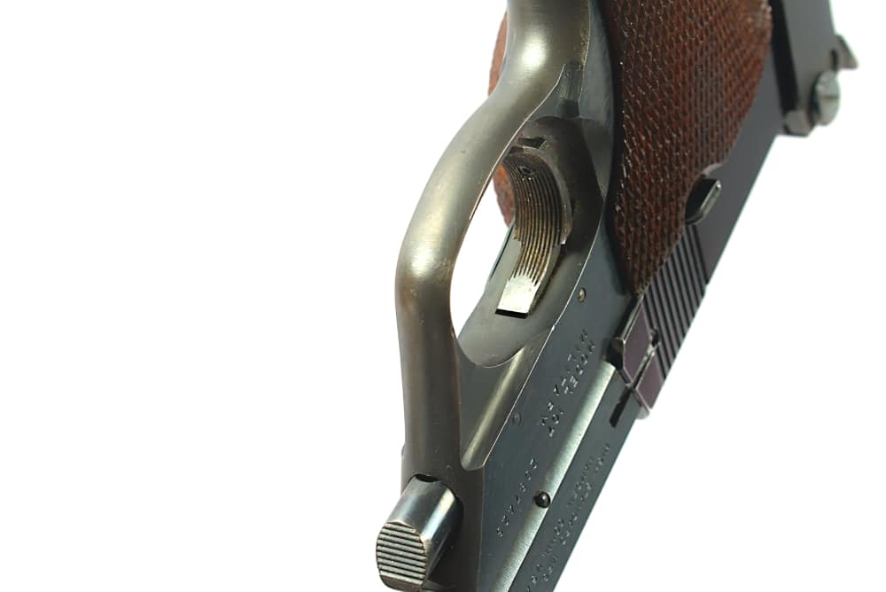 High Standard Model 107 Military Olympic 22 Short 6.75" Pistol (C&R)-img-11