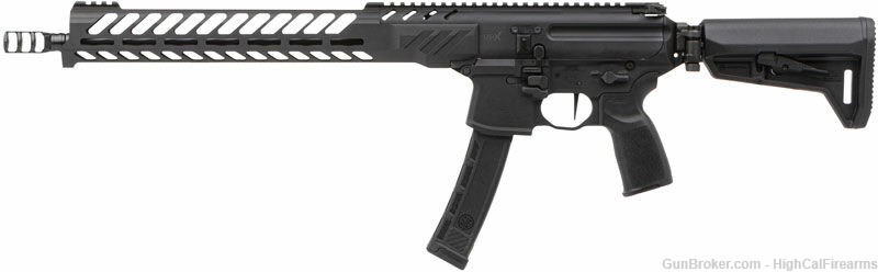 SIG MPX PCC 9MM COMPETITION 16" 35RD M-LOK ADJ STOCK BLACK-img-1